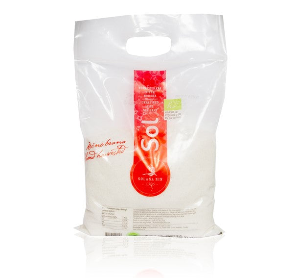 Feines Meersalz unraffiniert 5 kg – Saline Nin | Adria Salz